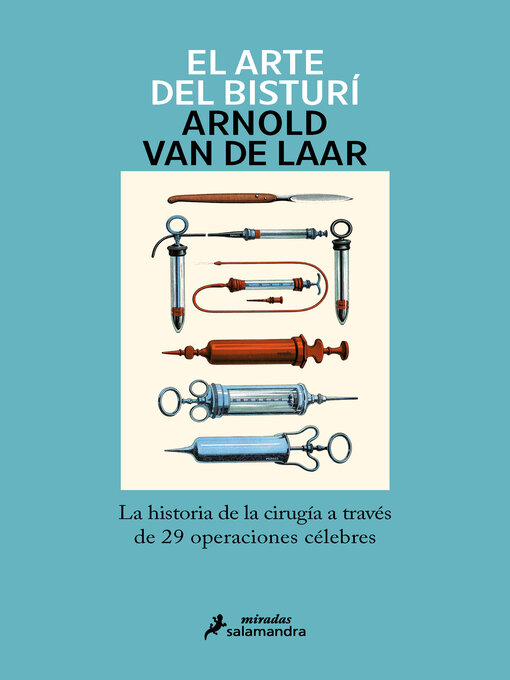 Title details for El arte del bisturí by Arnold Van de Laar - Wait list